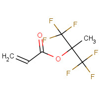 53038-41-8 HEXAFLUORO-2-METHYLISOPROPYL ACRYLATE chemical structure