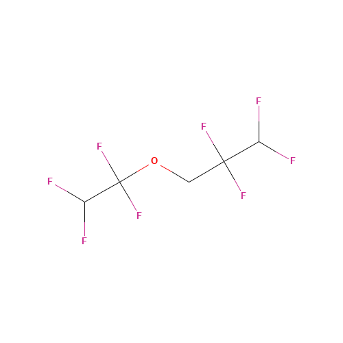 16627-68-2 1,1,2,2-Tetrafluoroethyl-2,2,3,3-tetrafluoropropylether chemical structure