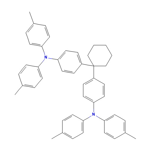 58473-78-2 4,4'-Cyclohexylidenebis[N,N-bis(4-methylphenyl)aniline] chemical structure