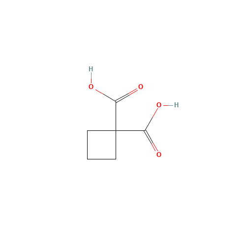 5445-51-2 1,1-Cyclobutanedicarboxylic acid chemical structure