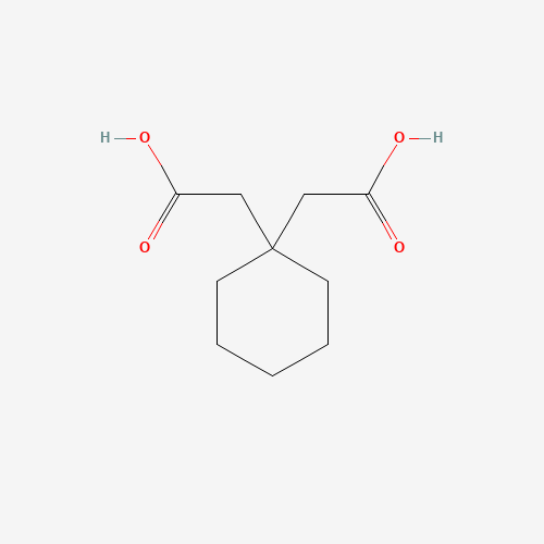 4355-11-7 1,1-Cyclohexanediacetic acid chemical structure
