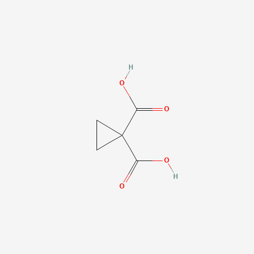 598-10-7 1,1-Cyclopropanedicarboxylic acid chemical structure