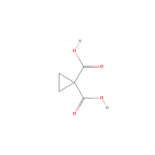 598-10-7 1,1-Cyclopropanedicarboxylic acid chemical structure