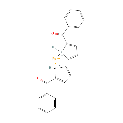 12180-80-2 1,1'-DIBENZOYLFERROCENE chemical structure
