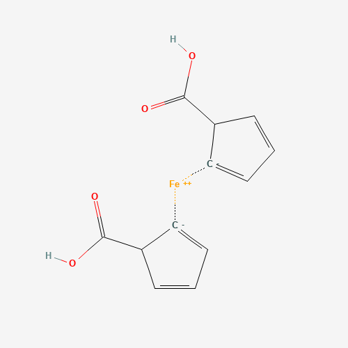 1293-87-4 1,1'-FERROCENEDICARBOXYLIC ACID chemical structure