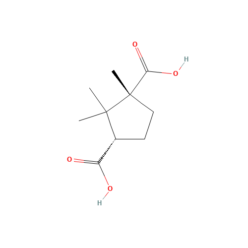 124-83-4 D-(+)-Camphoric acid chemical structure