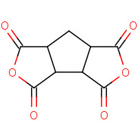 6053-68-5 1,2,3,4-CYCLOPENTANETETRACARBOXYLIC DIANHYDRIDE chemical structure