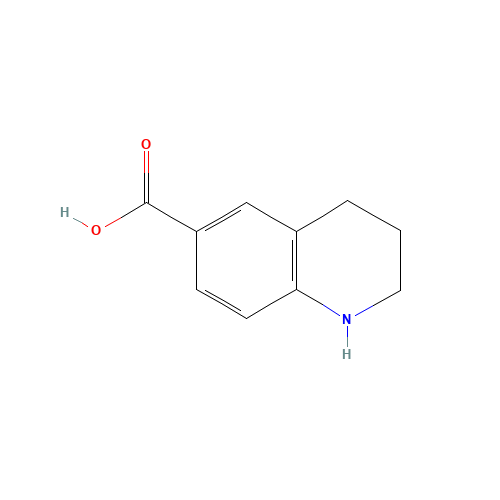 5382-49-0 1,2,3,4-TETRAHYDRO-6-QUINOLINECARBOXYLIC ACID chemical structure
