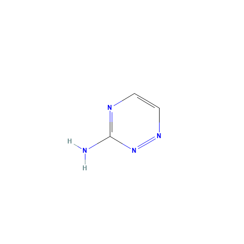 1120-99-6 3-AMINO-1,2,4-TRIAZINE chemical structure