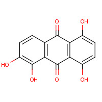 81-61-8 1,2,5,8-TETRAHYDROXYANTHRAQUINONE chemical structure
