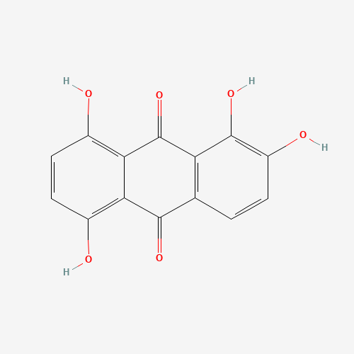 81-61-8 1,2,5,8-TETRAHYDROXYANTHRAQUINONE chemical structure