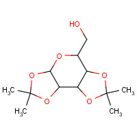 4064-06-6 (2,2,7,7-Tetramethyltetrahydro-3aH-bis[1,3]dioxolo[4,5-b:4',5'-d]pyran-5-yl)methanol chemical structure