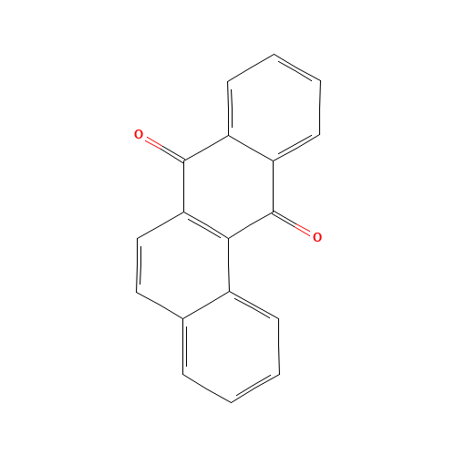 2498-66-0 1,2-BENZANTHRAQUINONE chemical structure