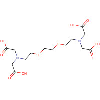 67-42-5 Ethylenebis(oxyethylenenitrilo)tetraacetic acid chemical structure