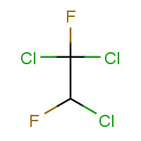 354-15-4 1,2-DIFLUORO-1,1,2-TRICHLOROETHANE chemical structure