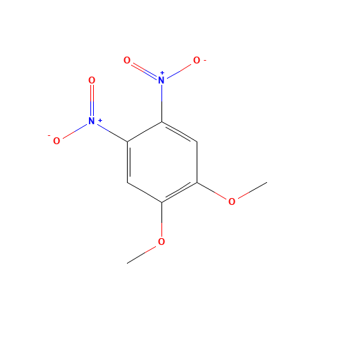3395-03-7 1,2-DIMETHOXY-4,5-DINITROBENZENE chemical structure