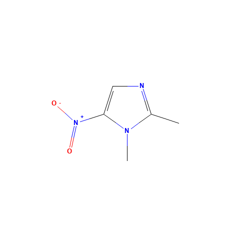 551-92-8 1,2-Dimethyl-5-nitroimidazole chemical structure