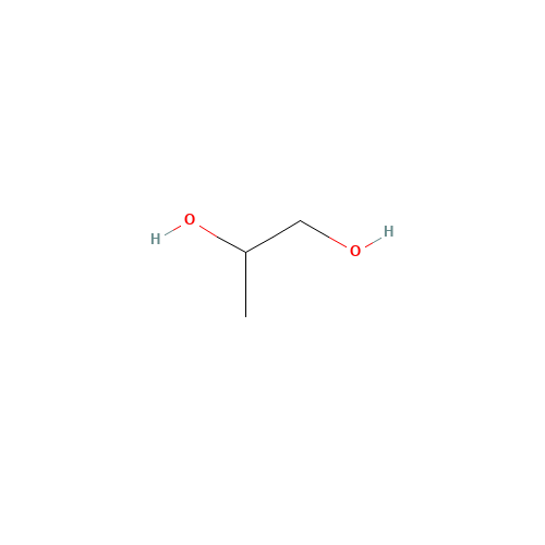 57-55-6 1,2-Propanediol chemical structure