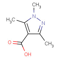 1125-29-7 1,3,5-TRIMETHYL-1H-PYRAZOLE-4-CARBOXYLIC ACID chemical structure