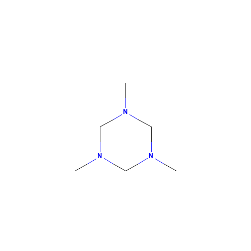 108-74-7 1,3,5-TRIMETHYLHEXAHYDRO-1,3,5-TRIAZINE chemical structure