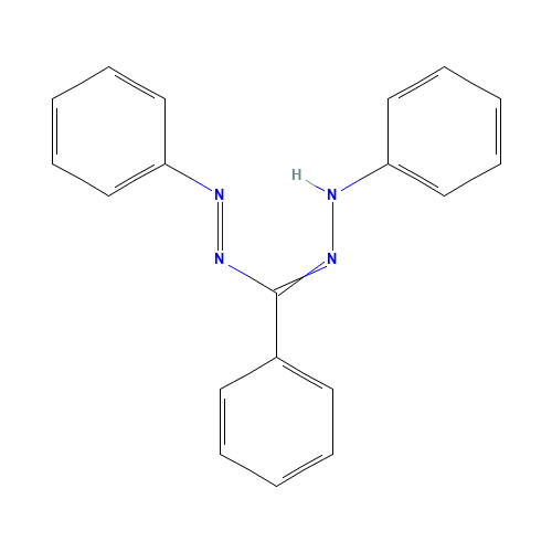 531-52-2 Triphenylformazan chemical structure
