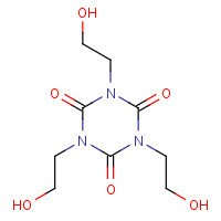 839-90-7 1,3,5-Tris(2-hydroxyethyl)cyanuric acid chemical structure