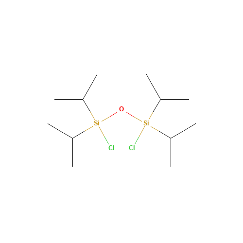 69304-37-6 1,3-DICHLORO-1,1,3,3-TETRAISOPROPYLDISILOXANE chemical structure