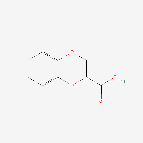 3663-80-7 1,4-Benzodioxan-2-carboxylic acid chemical structure