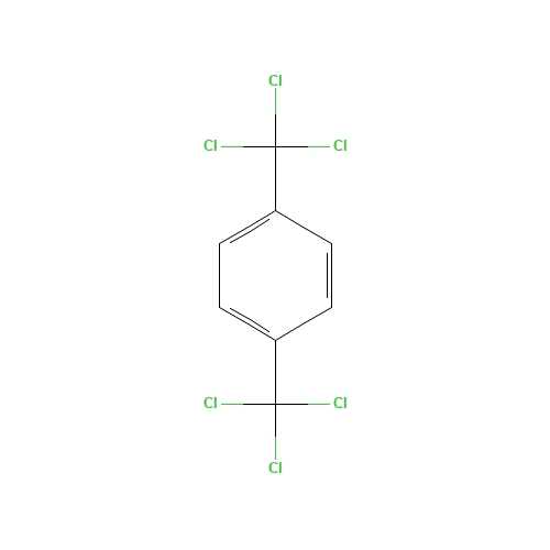 68-36-0 1,4-BIS(TRICHLOROMETHYL)BENZENE chemical structure