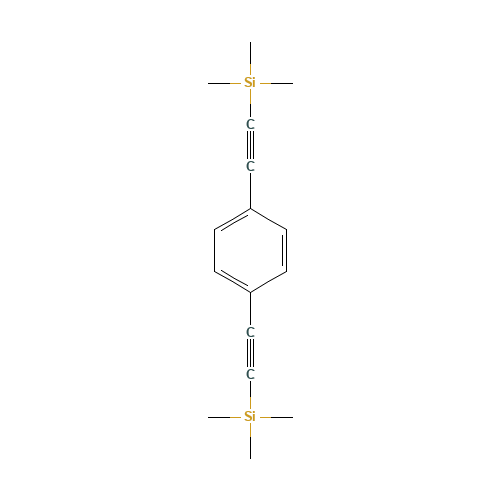 17938-13-5 1,4-Bis[(trimethylsilyl)ethynyl]benzene chemical structure