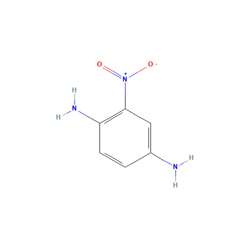 5307-14-2 1,4-Diamino-2-nitrobenzene chemical structure