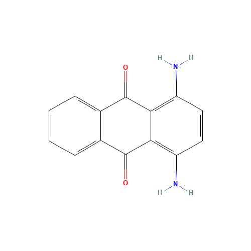 128-95-0 1,4-Diamino anthraquinone chemical structure