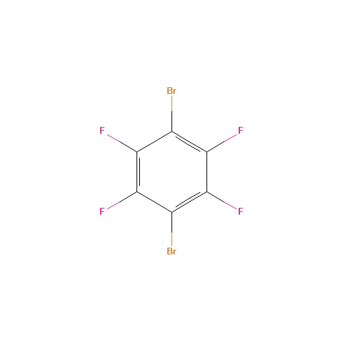 344-03-6 1,4-DIBROMOTETRAFLUOROBENZENE chemical structure