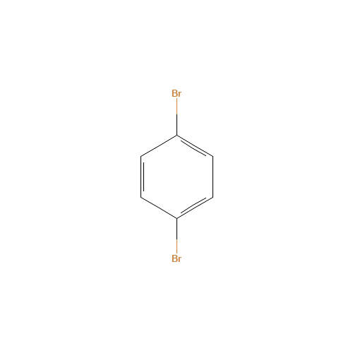106-37-6 1,4-Dibromobenzene chemical structure