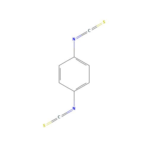 4044-65-9 1,4-PHENYLENE DIISOTHIOCYANATE chemical structure