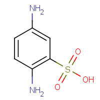 88-45-9 2,5-Diaminobenzenesulfonic acid chemical structure