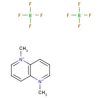 19430-51-4 1,5-Dimethyl-1,5-naphtyridium ditetrafluoroborate chemical structure