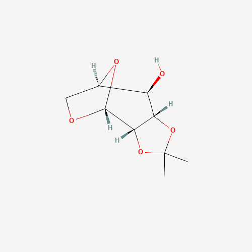 14440-51-8 1,6-ANHYDRO-2,3-O-ISOPROPYLIDENE-BETA-D-MANNOPYRANOSE chemical structure
