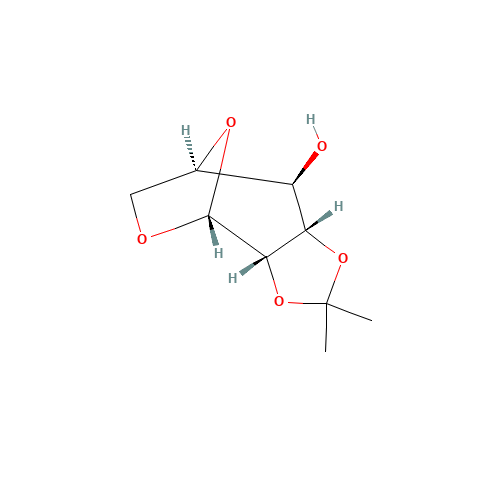 14440-51-8 1,6-ANHYDRO-2,3-O-ISOPROPYLIDENE-BETA-D-MANNOPYRANOSE chemical structure
