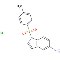 306937-24-6 1-[(4-METHYLPHENYL)SULFONYL]-1H-INDOL-5-AMINIUM CHLORIDE chemical structure