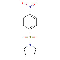 175278-37-2 1-[(4-NITROPHENYL)SULFONYL]PYRROLIDINE chemical structure