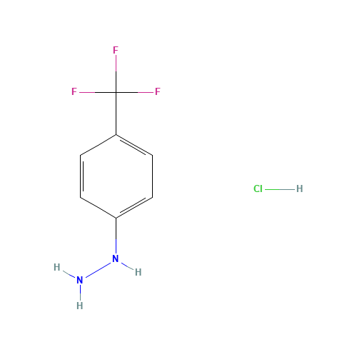 2923-56-0 4-(Trifluoromethyl)phenylhydrazine hydrochloride chemical structure