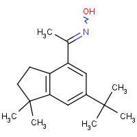 175136-27-3 1-[6-(TERT-BUTYL)-1,1-DIMETHYL-2,3-DIHYDRO-1H-INDEN-4-YL]ETHAN-1-ONE OXIME chemical structure
