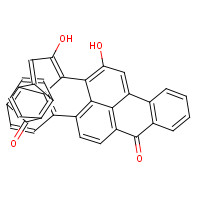 128-59-6 DIHYDROXYDIBENZANTHRONE chemical structure