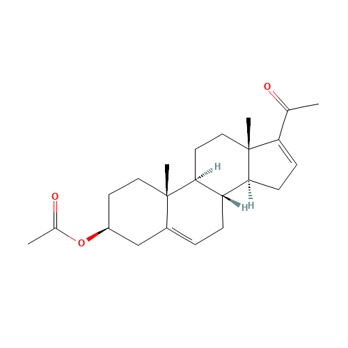 979-02-2 16-Dehydropregnenolone acetate chemical structure