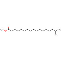 5129-61-3 16-METHYLHEPTADECANOIC ACID METHYL ESTER chemical structure