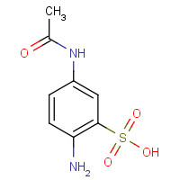 96-78-6 4-Aminoacetanilide-3-sulfonic acid chemical structure