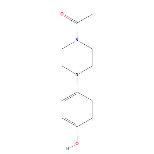 67914-60-7 4-(1-Acetylpiperazin-4-yl)phenol chemical structure