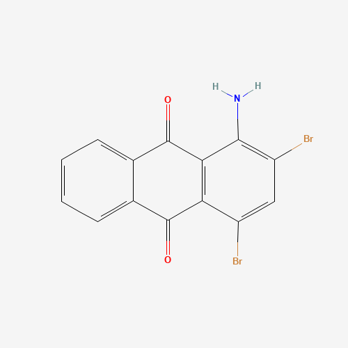 81-49-2 1-Amino-2,4-dibromoanthraquinone chemical structure