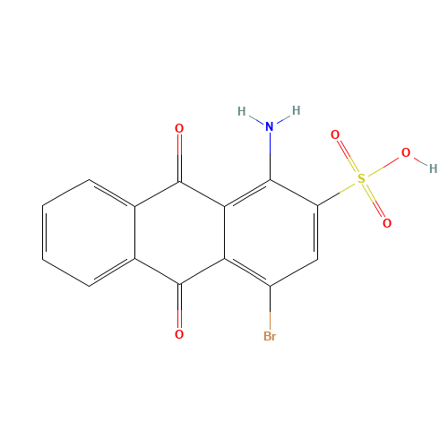 116-81-4 Bromaminic acid chemical structure